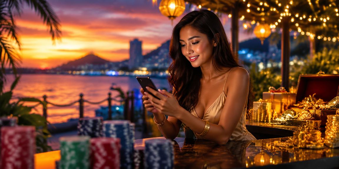 Pengalaman kasino mudah alih bergaya Melayu di Kota Kinabalu pada telefon pintar