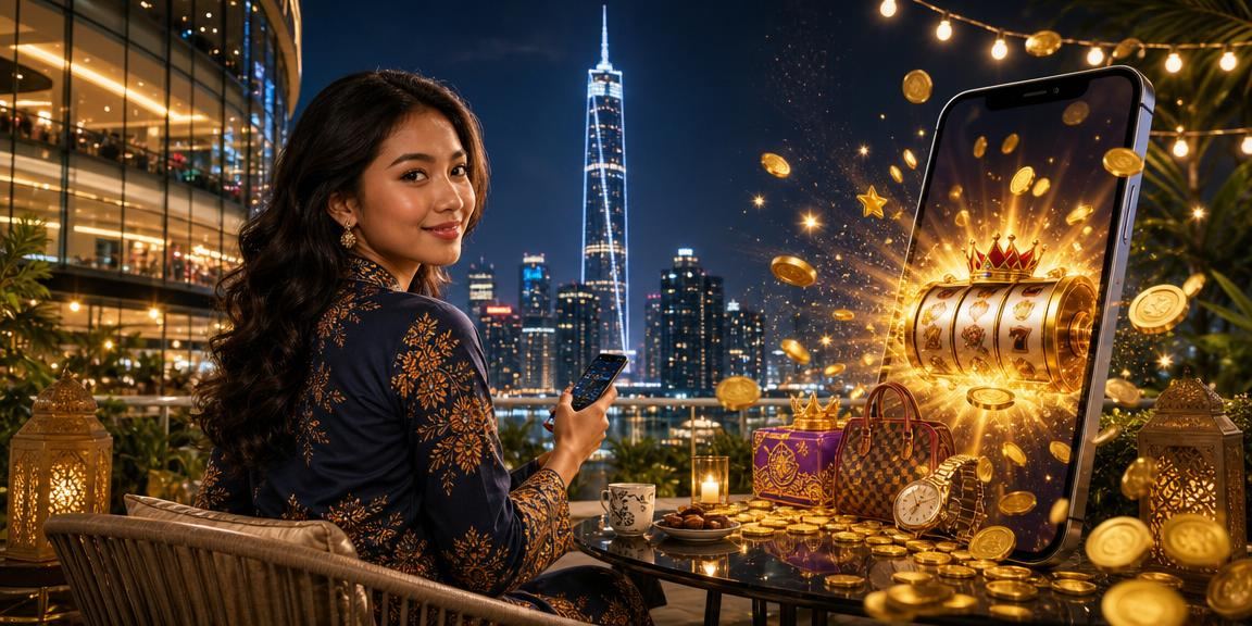 Antara muka kasino mudah alih 1300 di Kuala Lumpur pada skrin telefon pintar