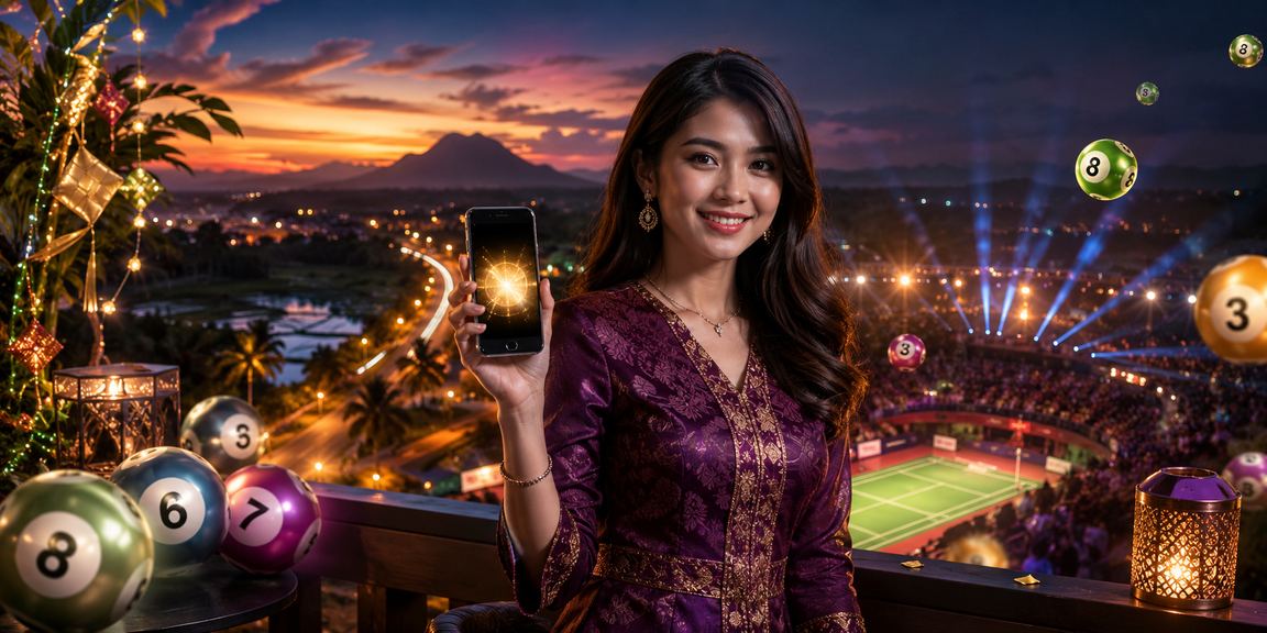 Suasana hiburan dan taruhan bergaya Melayu di Malaysia sempena acara sukan tempatan